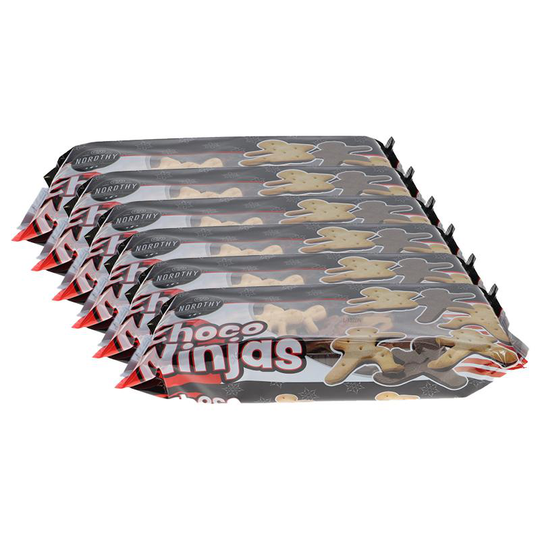 Nordthy Ninjakakor Choklad 6-pack