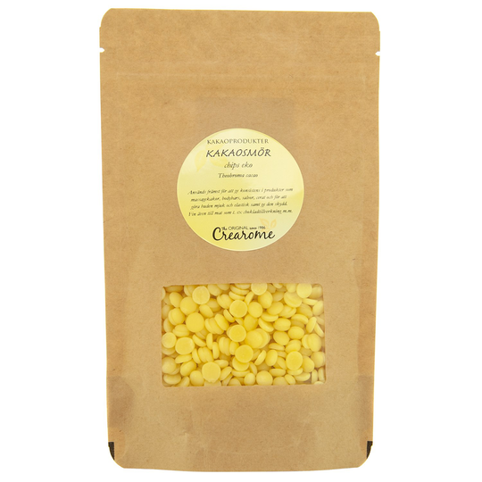 Crearome Ekologiskt Kakaosmör Chips, 100 g