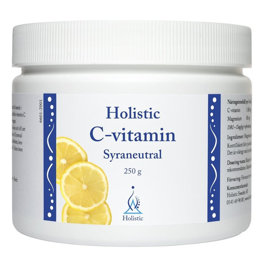 Holistic C-vitamin Syraneutral 250 g