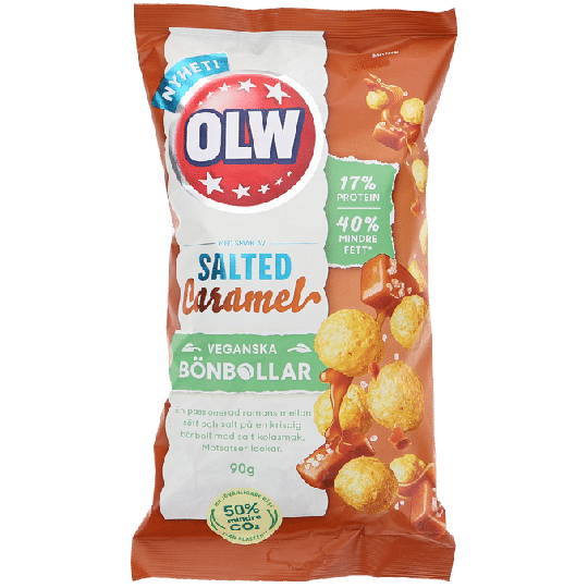 OLW Bönbollar Salted Caramel