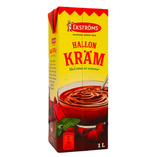 Ekströms Hallonkräm