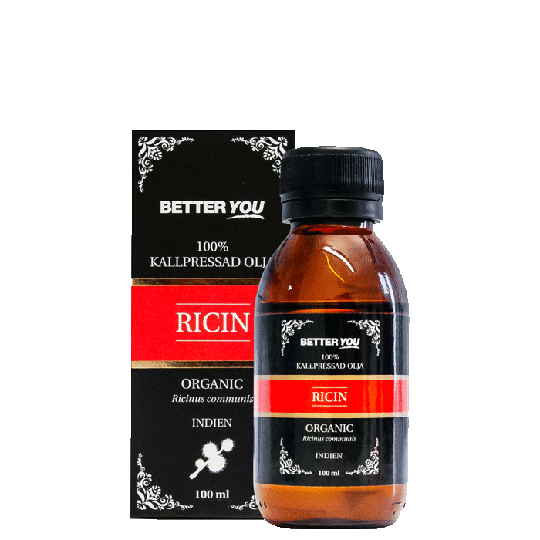 Ricinolja EKO Kallpressad, 100 ml
