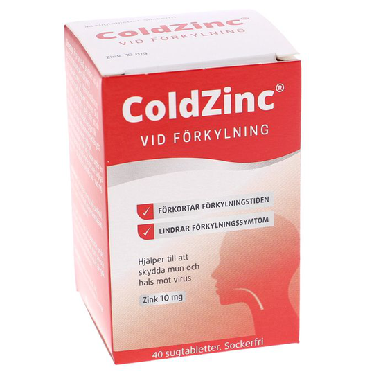 Coldzinc Sugtabletter Vid Förkylning