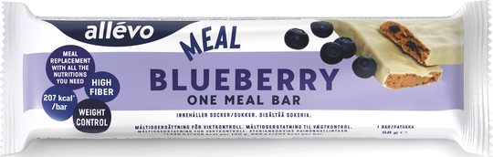 Allévo One Meal Blueberry bar 58 g