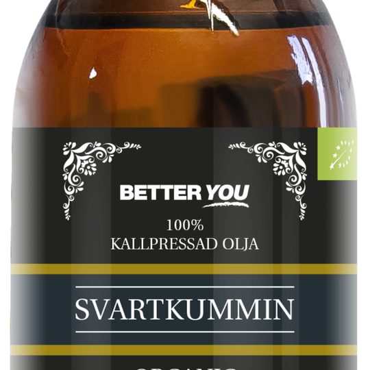 BETTER YOU Better You Kallpressad Svartkumminolja EKO 100 ml
