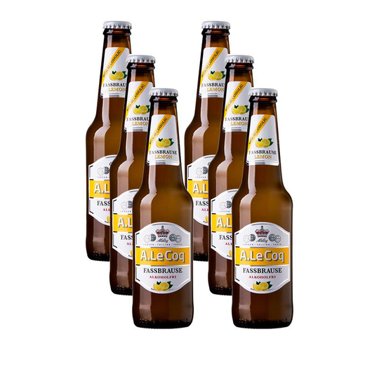 A. Le Coq Kolsyrad Dryck Fassbrause Lemon 6x