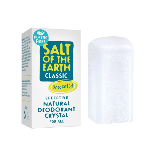 Salt of the Earth Crystal Classic Deodorant Plastic Free, 75 g