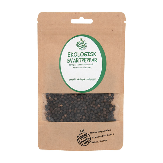 Powerfruits Ekologisk Svartpeppar Hel 50 g