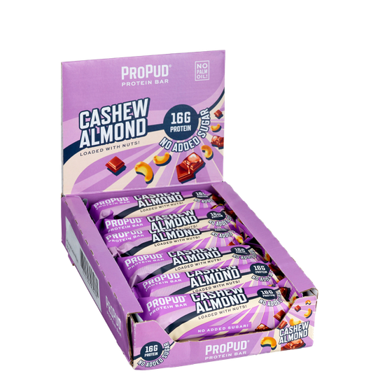 12 x ProPud Protein Bar, 55 g, Cashew Almond