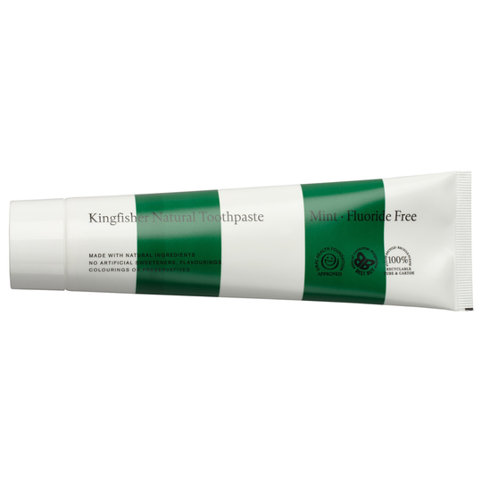 Kingfisher Naturlig Fluorfri Tandkräm Mint, 100 ml