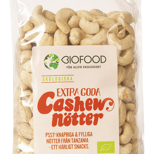 Biofood Cashewnötter Extra Goda 500 g