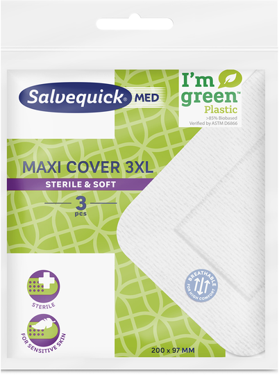 SalvequickMed Maxi Cover 3XL 3 st