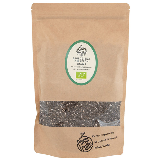 Powerfruits Ekologiska Chiafrön RAW, 500 g