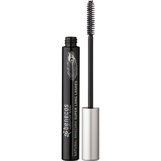 Benecos Natural Mascara Super Long Lashes - Carbon Black, 8 ml