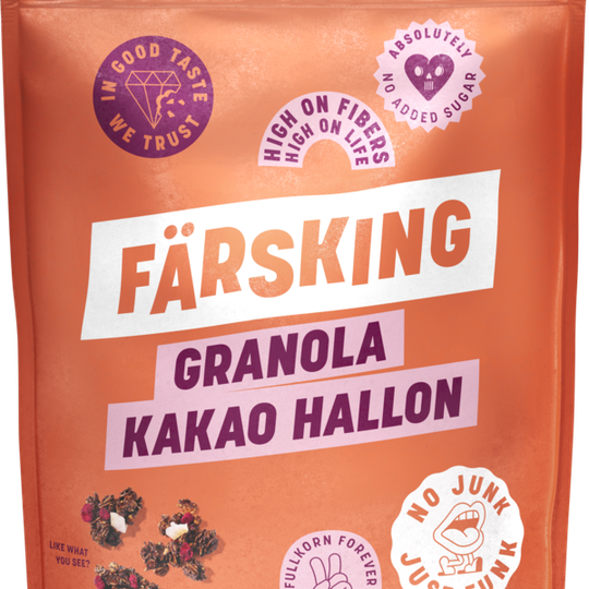 Färsking Granola Kakao & Hallon 375 g
