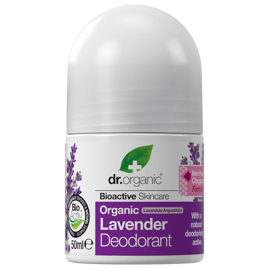 Dr. Organic Lavender Deodorant, 50 ml