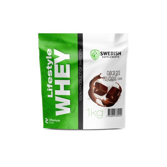 Swedish Supplements Lifestyle Whey Protein Chocolate Milkshake 1 kg