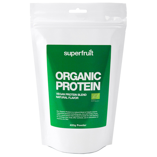Superfruit Organic Protein Naturell, 400 g