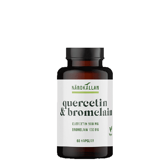 Quercetin & Bromelain, 60 kapslar