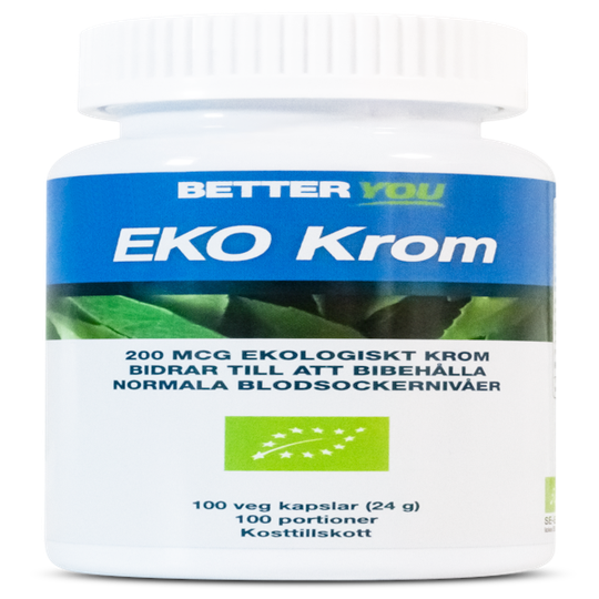 BETTER YOU Better You Ekologiskt Krom 100 kapslar