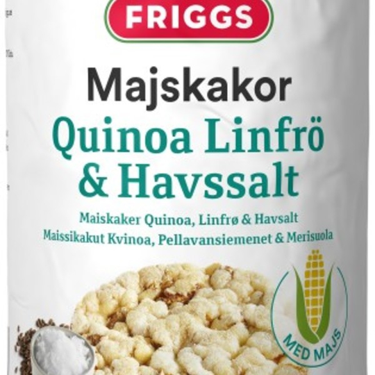 Friggs Majskakor Quinoa Linfrö 130 g