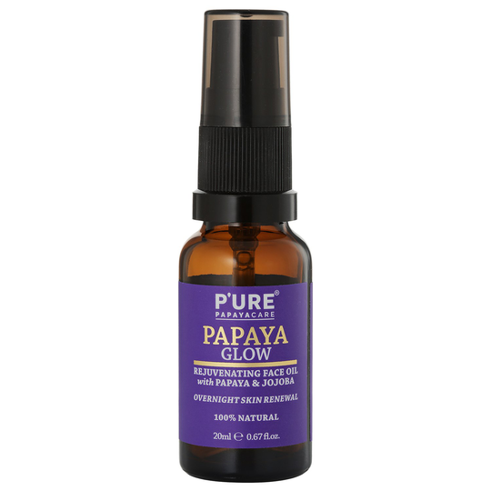 PURE Papayacare Papaya Glow Rejuvenating Face Oil, 20 ml