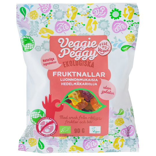 Veggie Peggy Ekologiska Fruktnallar, 90 g