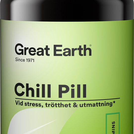 Great Earth Chill Pill 60 tabletter