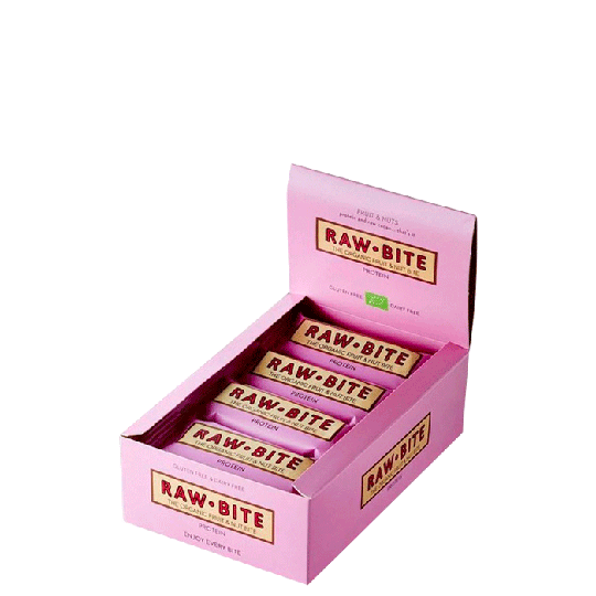 12 x Rawbite bar, 50 g