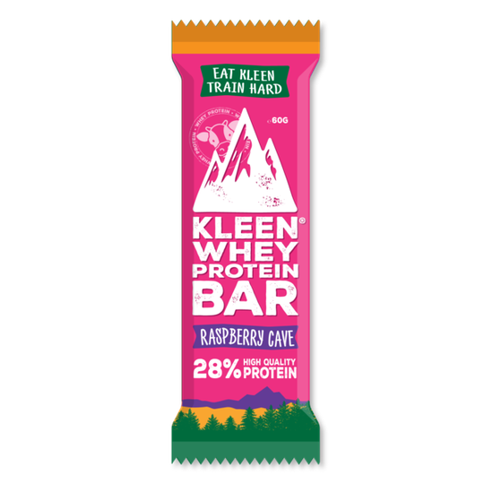 KLEEN Whey Protein Bar Raspberry Cave 60 g
