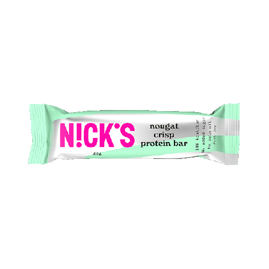 NICKS Protein Bar Nougat Crisp, 50 g