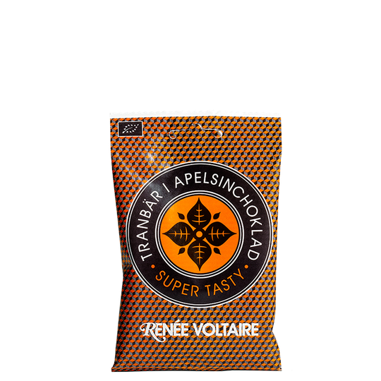 Tranbär i Apelsinchoklad , 50 g