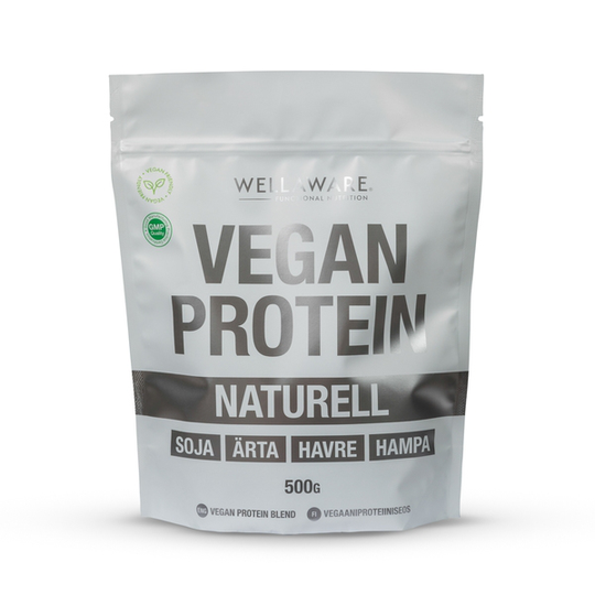 WellAware Vegan Protein Blend Naturell 500 g