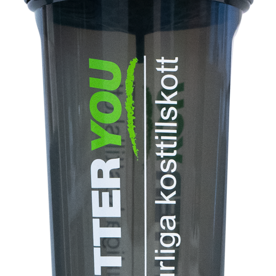 BETTER YOU Better You Shaker Svart 700 ml