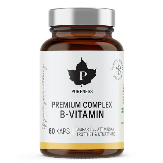 Pureness Premium Complex B-Vitamin 60 kapslar
