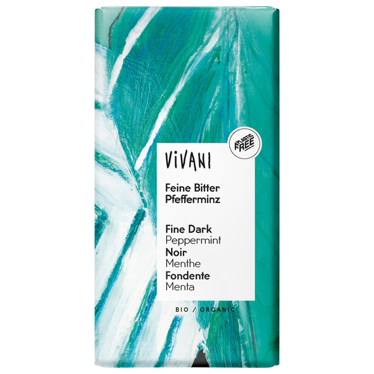Vivani Ekologisk Mörk Choklad med Mint, 100 g
