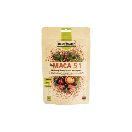 Rawpowder Ekologiskt Macapulver Koncentrerat 5:1, 200 g