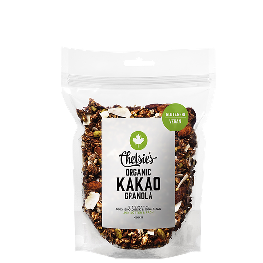 Chelsie's Organic Granola Kakao, 400 g