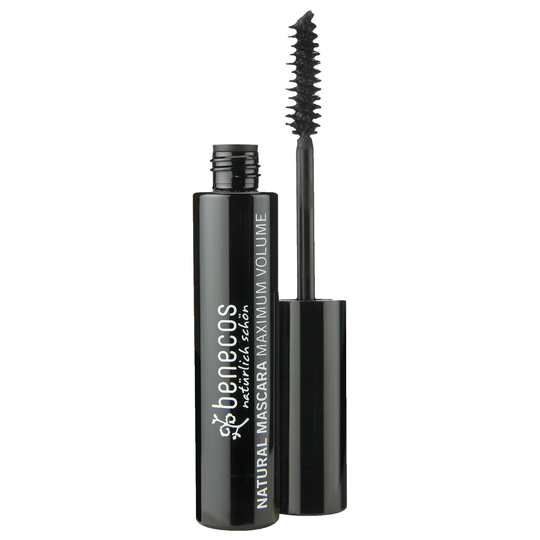 Benecos Natural Mascara Maximum Volume, 8 ml Deep Black