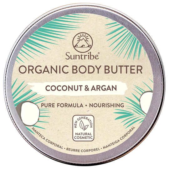 Suntribe Organic Body Butter Coconut & Argan, 150 ml