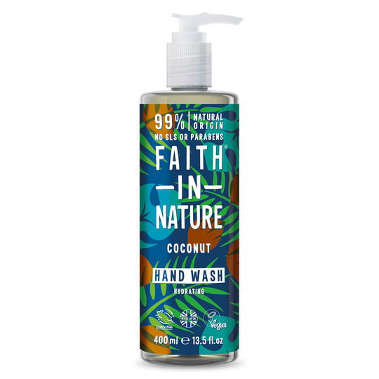 Faith in Nature Coconut Hand Wash, 400 ml