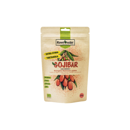 Rawpowder Ekologiska Gojibär Tibetanska 500 g