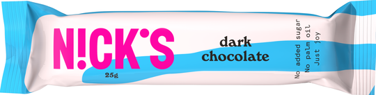 Nicks Dark Chocolate bar 25 g