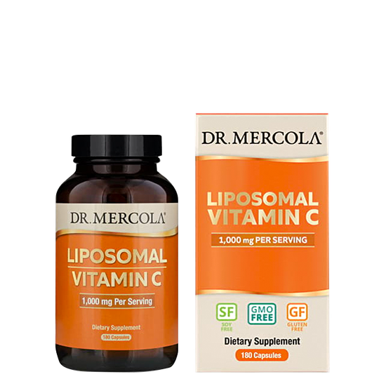 Dr. Mercola C-Vitamin, 180 kapslar