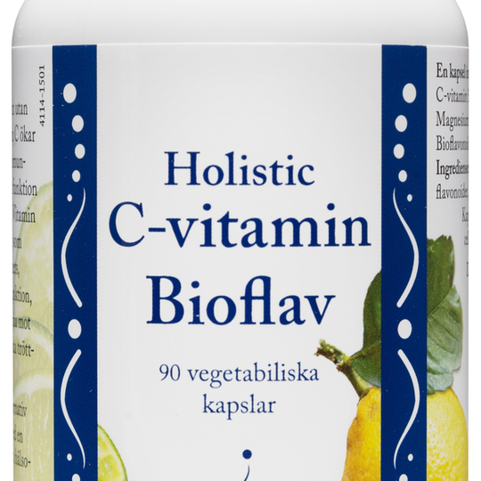 Holistic C-vitamin Bioflav 90 kapslar