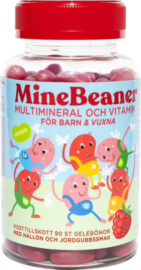 MineBeaner Mineraler & Vitaminer 90 st