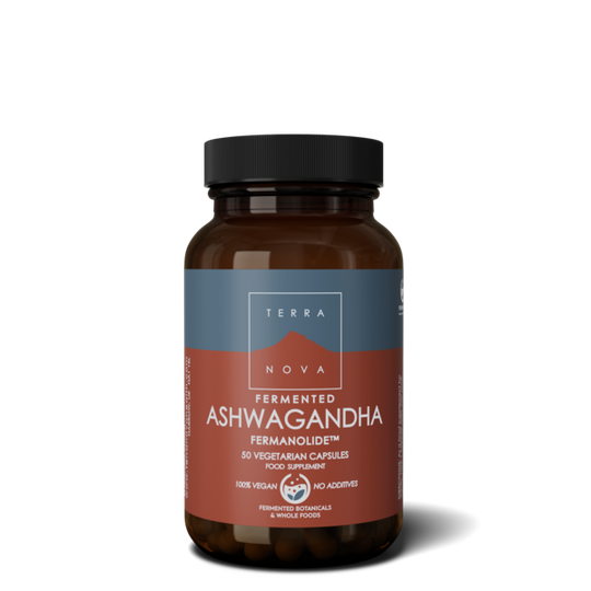 Terranova Fermented Ashwagandha Fermanolide 250 mg 50 kapslar
