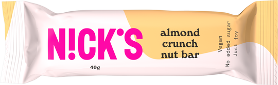 Nicks Nut bar almond crunch 40 g