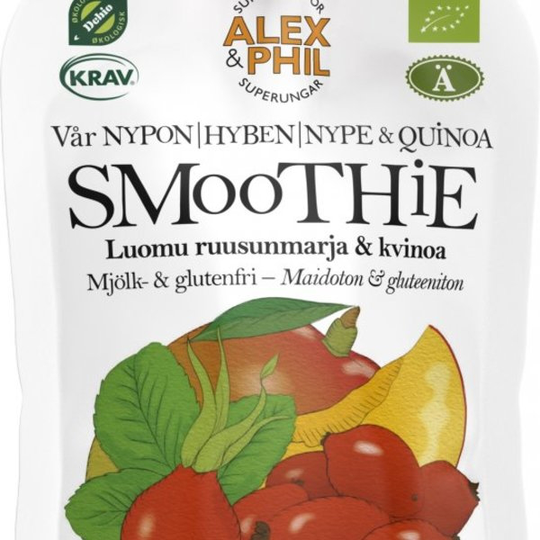 AlexΦl Ekologiska Nypon- & Quinoa Smoothie 5-pack