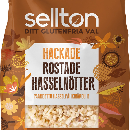Sellton Hackade Rostade Hasselnötter 160 g